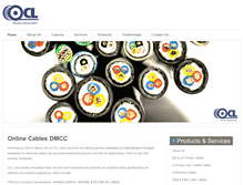 Tablet Screenshot of online-cables.com